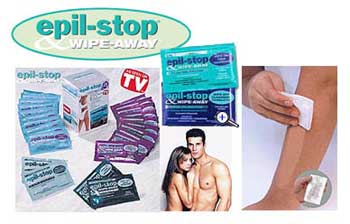 Epil Stop Wipe Away
