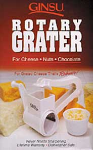Ginsu Rotary Grater